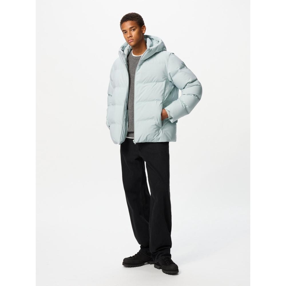 Uniqlo Япония бесшовная пуховая парка