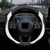 Для Honda CRV Accord XRV Civic Integra Breeze Inspire Odyssey О-тип Чехол на руль автомобиля Кожаный Противоскользящий Автоаксессуары