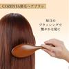 COZENTA Boar Bristle Hair Paddle Cushion Scalp Massage Brush, Brush, Brush, Shiny,