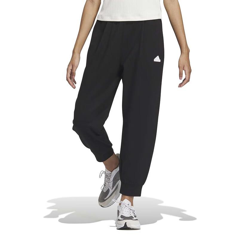 adidas Однотонные джоггеры с логотипом, женские брюки, черные IM8830