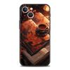 Чехол для телефона Cover для iPhone 17 16 15 14 13 12 Pro Max 11 Pro Max 17AIR Plus Ударопрочный Мягкий ТПУ Сумка Тыква Осенние Листья Кофе