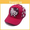 Cartoon Cat Kt Baseball Cap With Breathable Cotton And Features Windproof