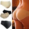 Hip Up Panties Fake Ass Underwear Solid Color Short Feminino Cotton High Waist