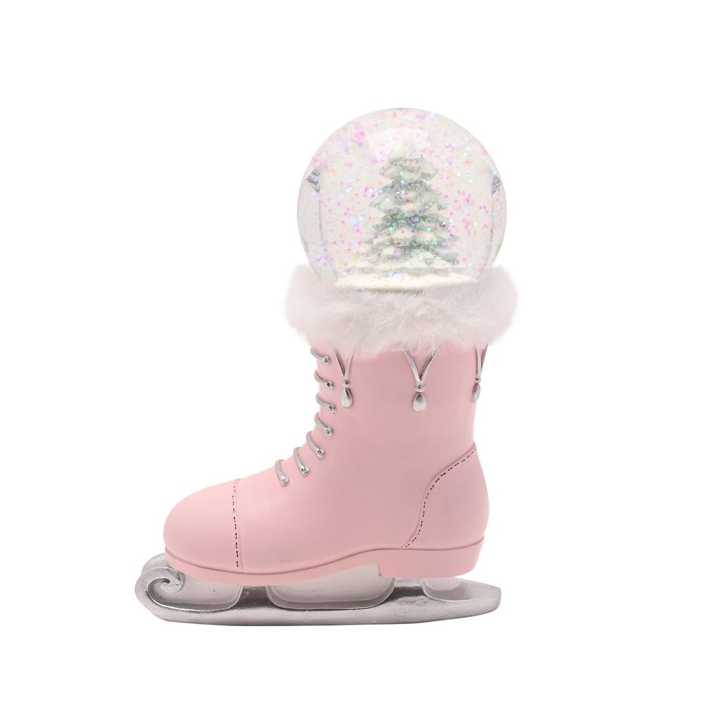 Ice Skate Snow Globe Ornament