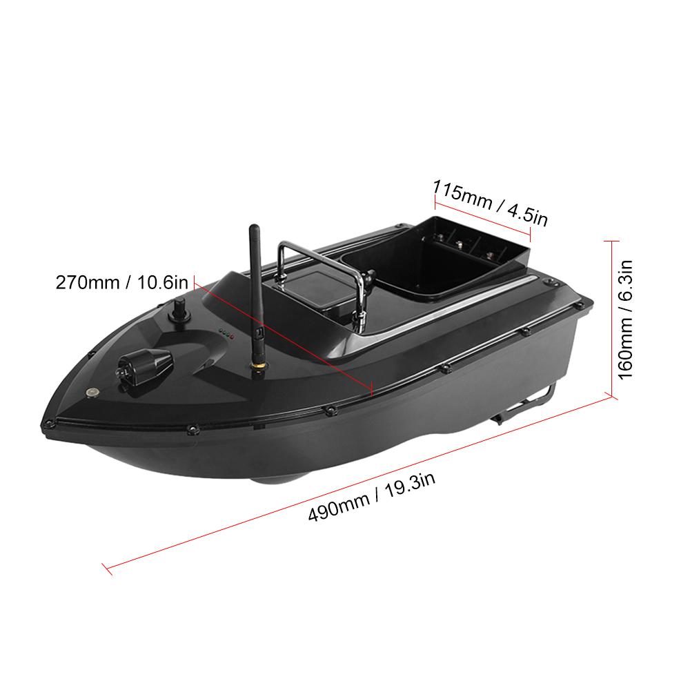 RC Лодка-приманка 500M Беспроводной пульт дистанционного управления Рыболовная лодка-приманка Фидер Корабль Рыболовное оборудование