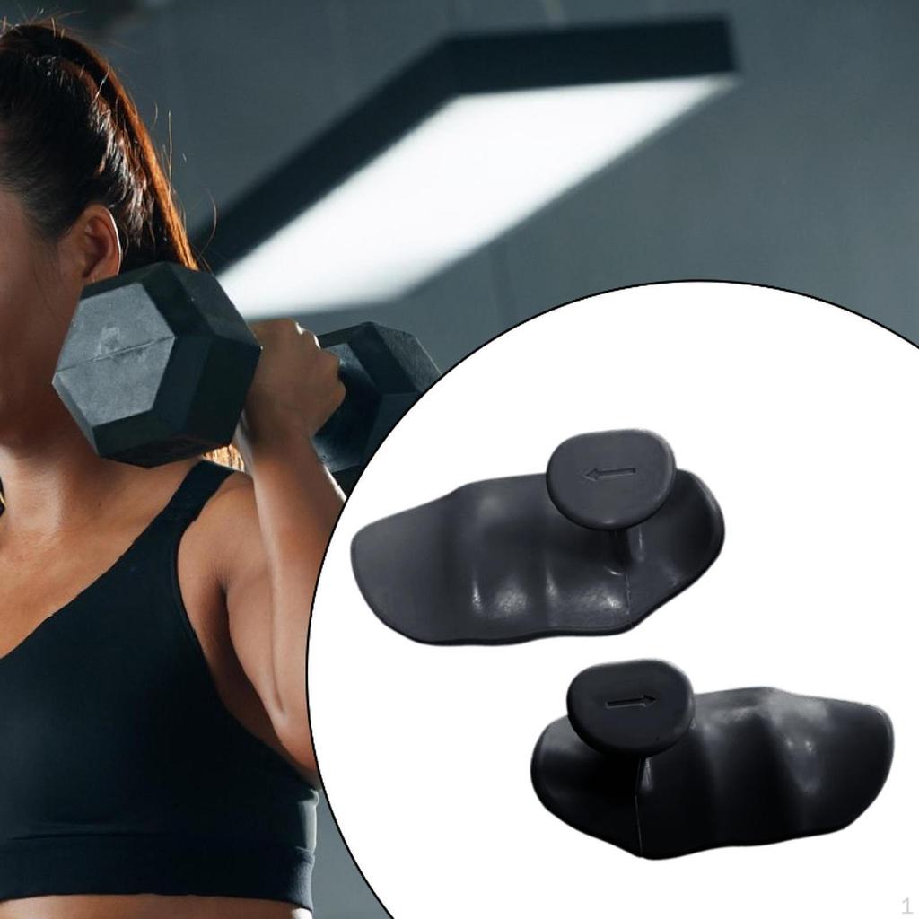 2 Pack Gym Hand Grips for Weight Lifting And Exercise