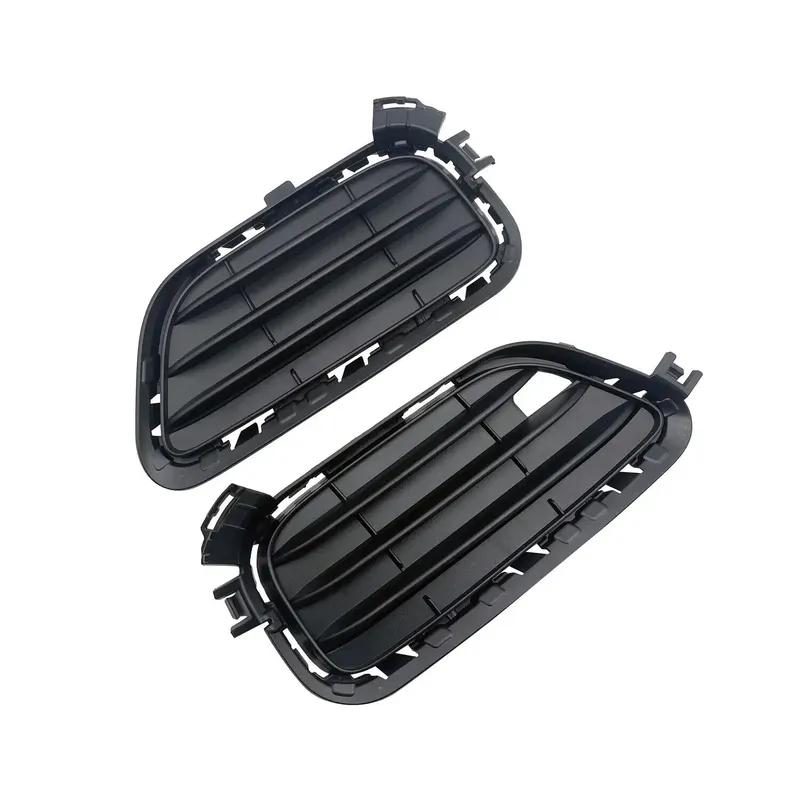 For BMW X3 2015 2016 2017 Front Bumper Mesh Fog Light Grill Grille Cover Replace Frame Car Accessories 51117338513 /51117338514