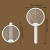 Handheld Foldable Mosquito Killler USB Charging Fly Swatter Electric Mosquito Killler  Bedroom