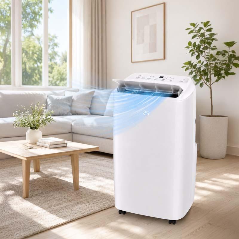 Climatiseur Mobile Réversible - 12000 Btu - 1391 W - Pompe à Chaleur