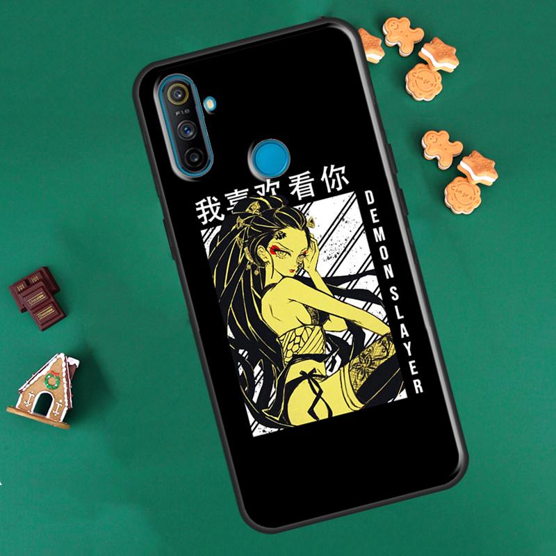 Чехол Demon Slayer Daki для OnePlus 10 Pro 9 Pro 8T 9R Nord2, чехол для Realme 8i 9i 8 Pro C21 GT Neo 2 Master