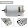 Размер 75x37мм Электродвигатель 20В Двигатель RS550 Металлический материал