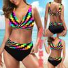 Women Swimwear Padded Vintage Beach Wear Push Up Monokini Bathing Suit Swimsuit Bathing Suit