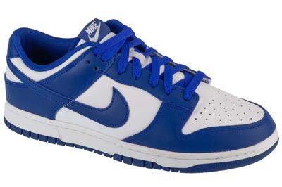 Dunk Low Retro, мужские белые кроссовки