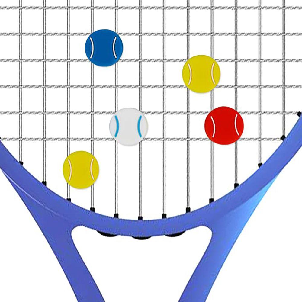 Silicone Strings Dampers Vibration Dampeners Shock Absorber Tennis Shape Tennis Racket Damper
