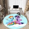 1pc My Little Pony Office Round Area Rug, Under Office Chairs Bedroom Living Room Home Decor, Room Decoa1022208