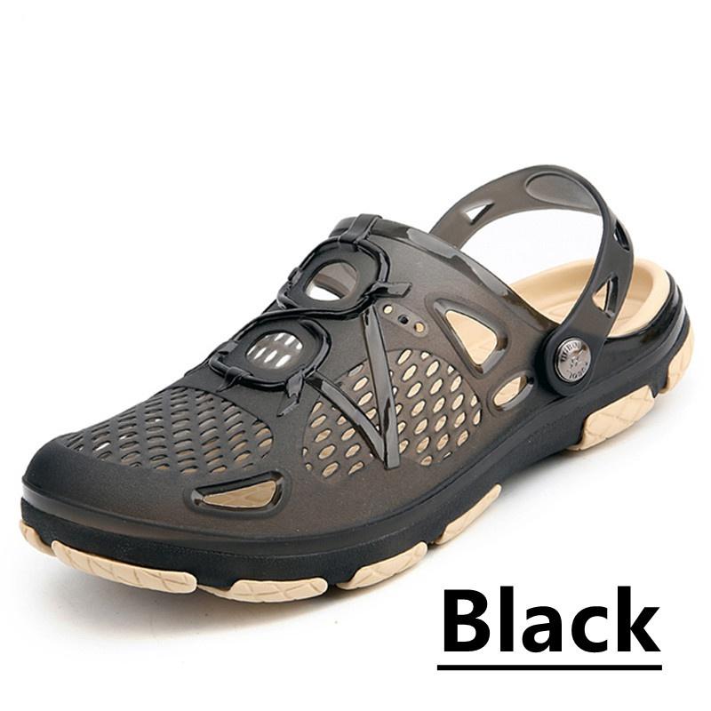 Новые мужские сандалии, летние шлепанцы, тапочки, мужская уличная пляжная повседневная обувь, сандалии, обувь для воды