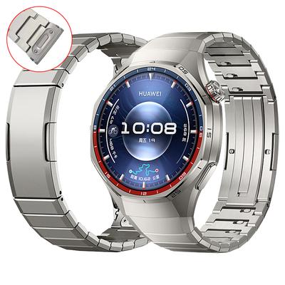 Титановый ремешок для часов Huawei Watch GT 6 Pro 46 мм Без зазоров Роскошный металлический браслет Для Huawei GT6 Pro Сменный ремешок