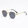 HBK 2022 Luxury Sunglasses Custom Designer Small Rectangle Sun Glasses 2022 Trendy Woman Rimless Sunglasses