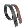 Men's Top Layer Cowhide Belt 3.8 Small Pattern Plate Buckle Strip Tree Cake Leather Top Layer Cowhide Belt Strip