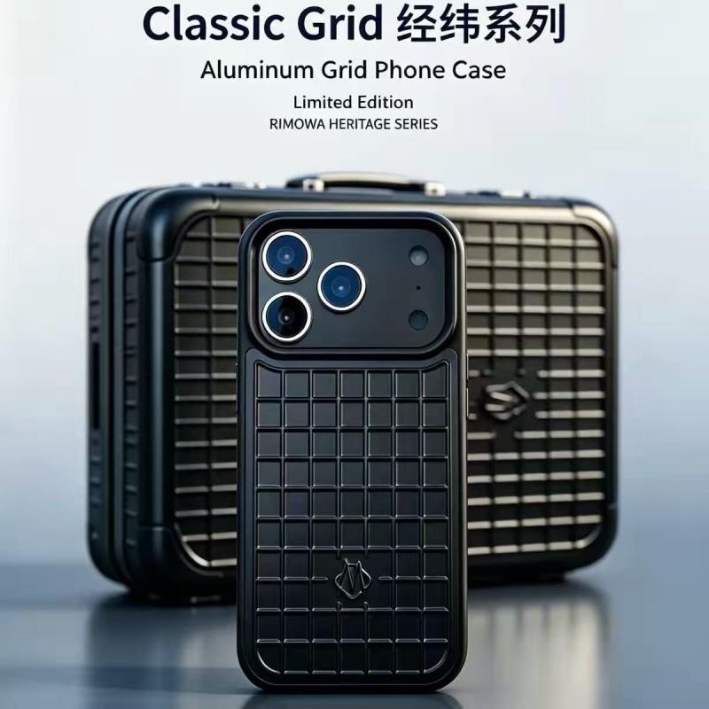 RIMOWA Aluminum Magnetic Phone Case IPhone 17 Pro Max 18