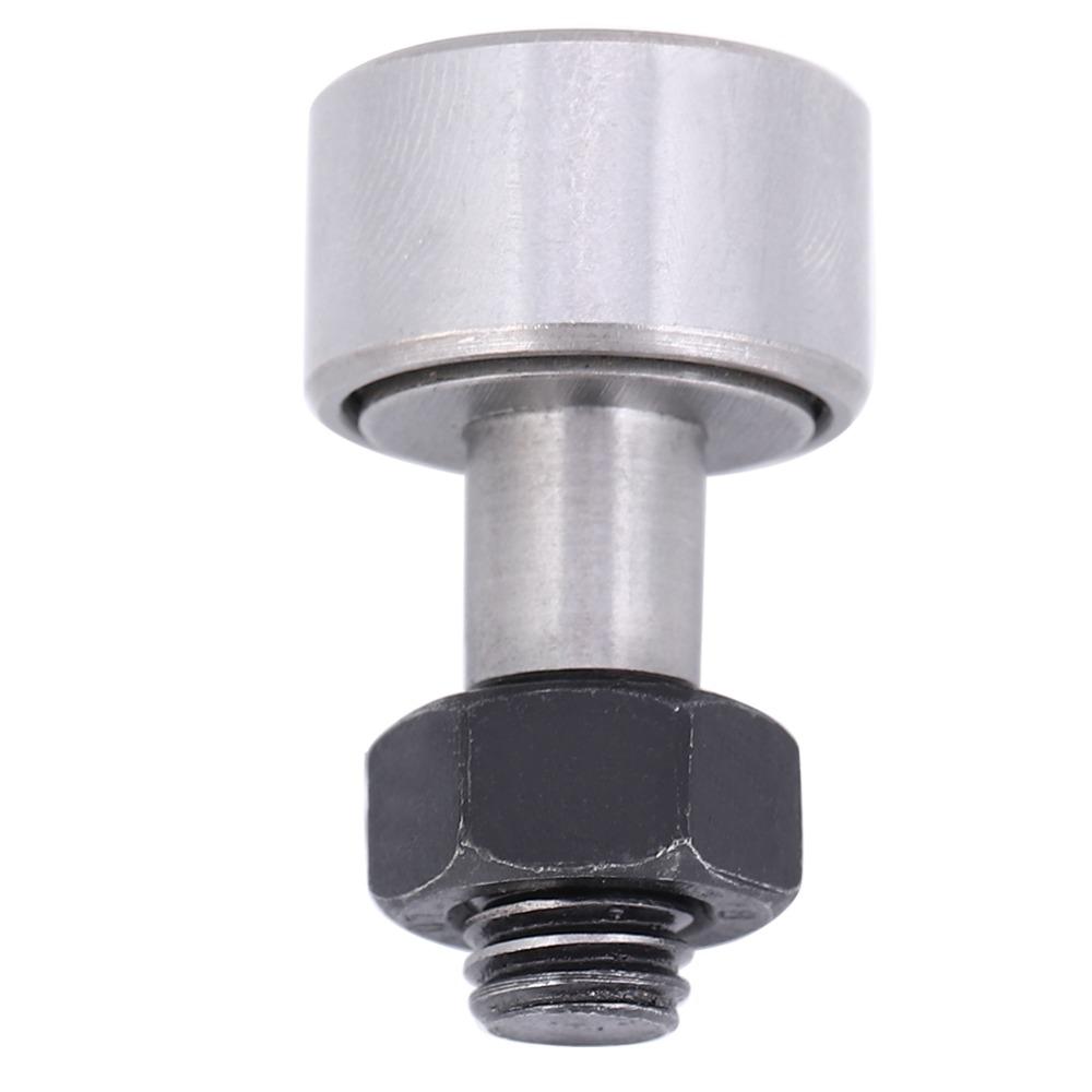 2pcs Miniature Cam Follower Small Size Sealed Type Needle Roller Bearing Stud Type Roller Bearing for Machine Tool Guide Rail