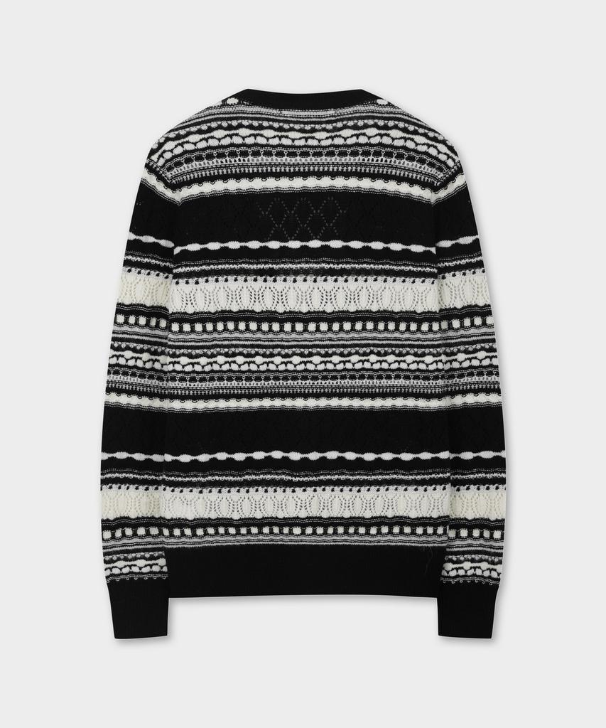 Brooks Brothers [Women'S] Wool Multi-Stitch Cardigan (Multi) (Bbwcwff401)