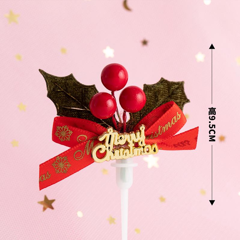 Рождественский декор: Вставки для карточек, Топперы для торта, Гирлянда из чашек, Украшения для венков, Клубничная башня, Мультяшные украшения в виде звезд и деревьев.