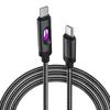 Кабель USB Type C на USB C PD 3.0 Быстрая зарядка Провод для iPhone 15 Pro max Macbook Pro Xiaomi Samsung