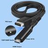 PS2 to HDMI Adapter Audio Video Converter Adapter Cable 1M 480i/480p/576i for Sony PS2 to HDMI for All PS2 Display Modes