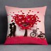 Наволочка для украшения дома на День святого Валентина с узором Купидона, квадратная наволочка, украшение для дома и офиса, наволочка