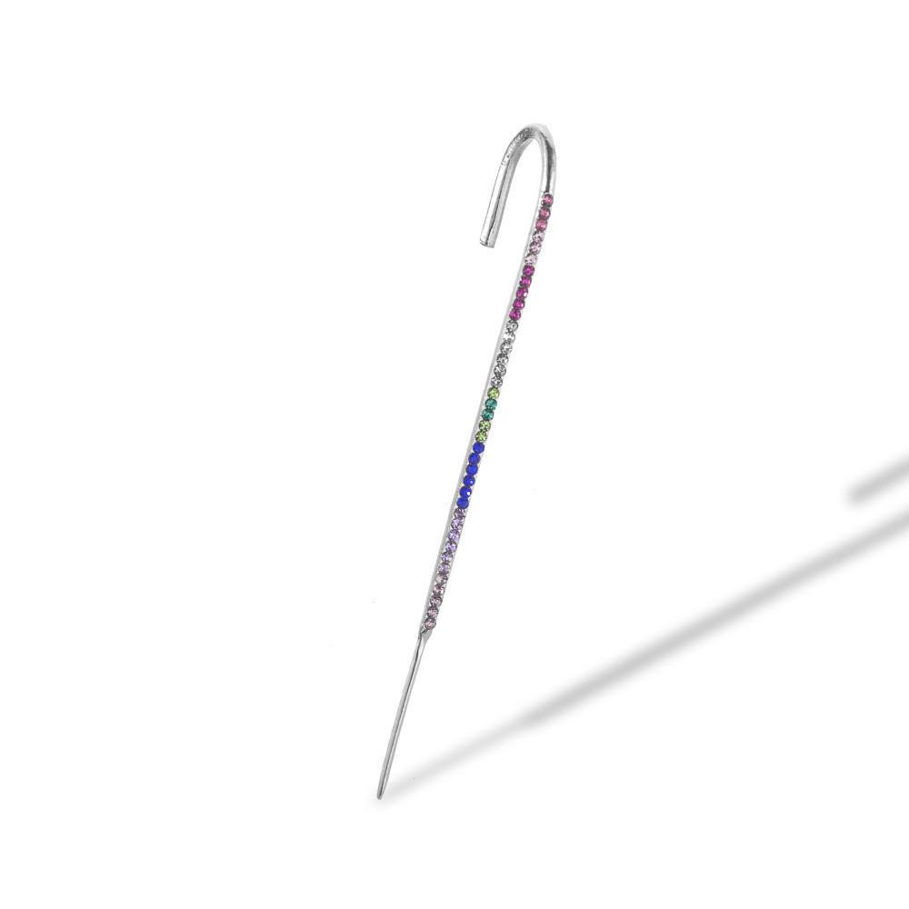 Minimalist Ear Stylish Cuff Earrings With Rhinestones For Weddings Gifts And