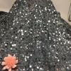 Technology Good Price 5MM Shine Ground Tulle Sequin Fabric Colorful Embroidered Sequin Fabric for Women Wedding Dress for Girls