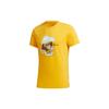 Neo X Gudetama Спортивная футболка с круглым вырезом и принтом Мужские топы Желтый GL7242