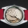 ВИНТАЖНЫЕ АВТОМАТИЧЕСКИЕ SEIKO 5 6309A ВОССТАНОВЛЕННЫЕ ЯПОНСКИЕ МУЖСКИЕ ЧАСЫ С КРАСНЫМ ЦИФЕРБЛАТОМ a444630-1