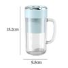 Electric Juicer Cup Shakes Smoothies Blender Cup for Kitchen Travel Picnic
