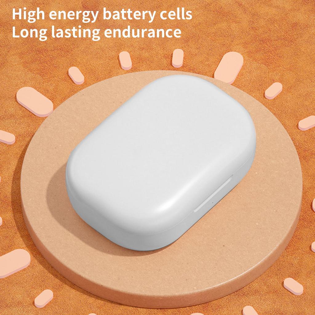 Wireless Earbuds Bones Conduction Bluetooth V5.4 Earphones with Non In Ear Hanging Type Sports Digital Display Ultra Long Battery Life Earphones