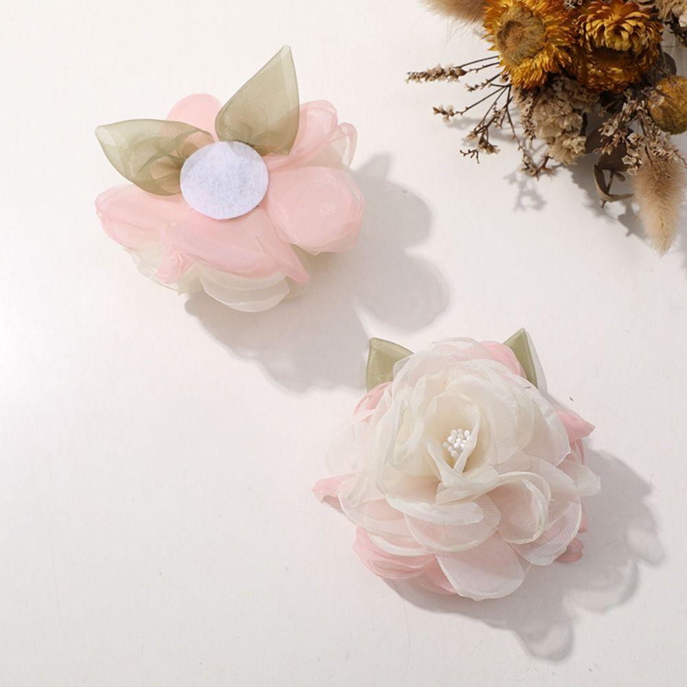 5 шт. Искусственная роза Тканевая аппликация 3D Ювелирные аксессуары Украшение для платья