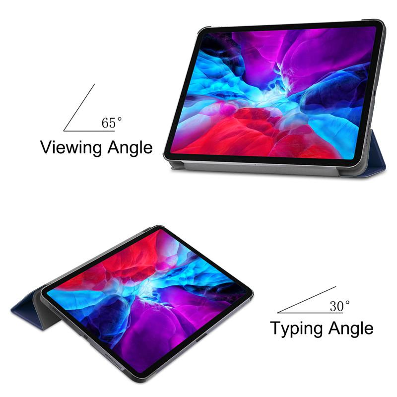 Чехол для iPad Pro 12.9 Чехол-книжка с подставкой из кожи Чехол-оболочка для планшета Funda для iPad Pro 12.9 Smart Cover