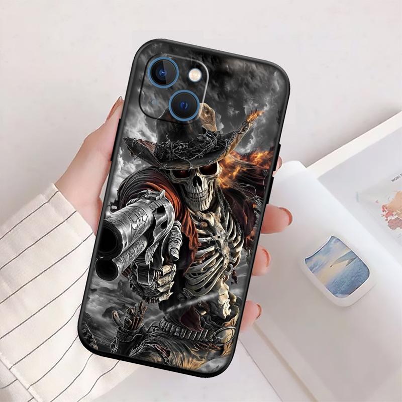 Чехол для телефона 'Череп Жнеца' для Samsung Galaxy A11 A12 A13 A15 A52S A53 A55 A56 A70 A71 A72 A73 F06 F16 F56 S10 Plus S10e