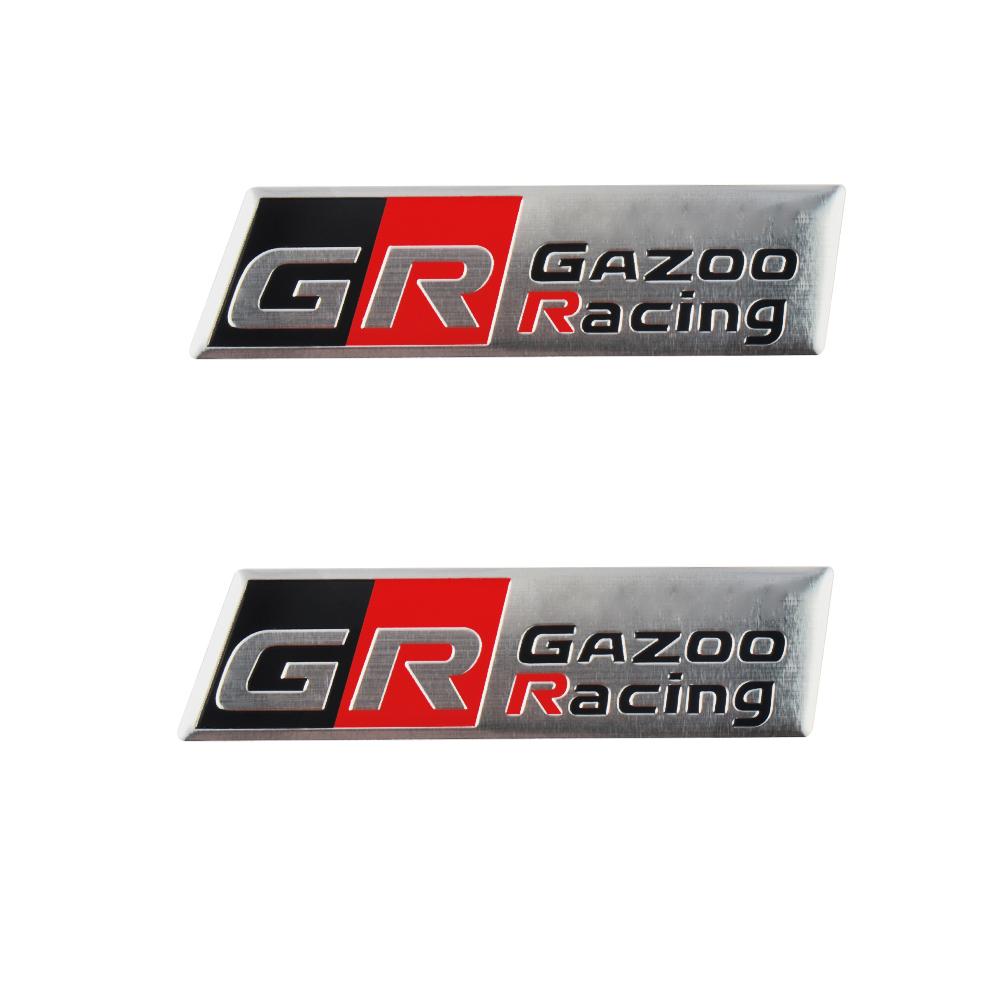 1 шт. 3D Алюминиевый Спортивный Значок GR Sport Наклейка на Авто Логотип Маркировка Эмблема Наклейка Декор Для RAV4 Avensis Prado Prius Автоаксессуар