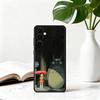 Милый пухлый кот Т-Тоторо-кт Чехол для телефона для Samsung Galaxy A73, A72, A71, A70, A53, A52, A51, Другие Мягкий Черный Чехол