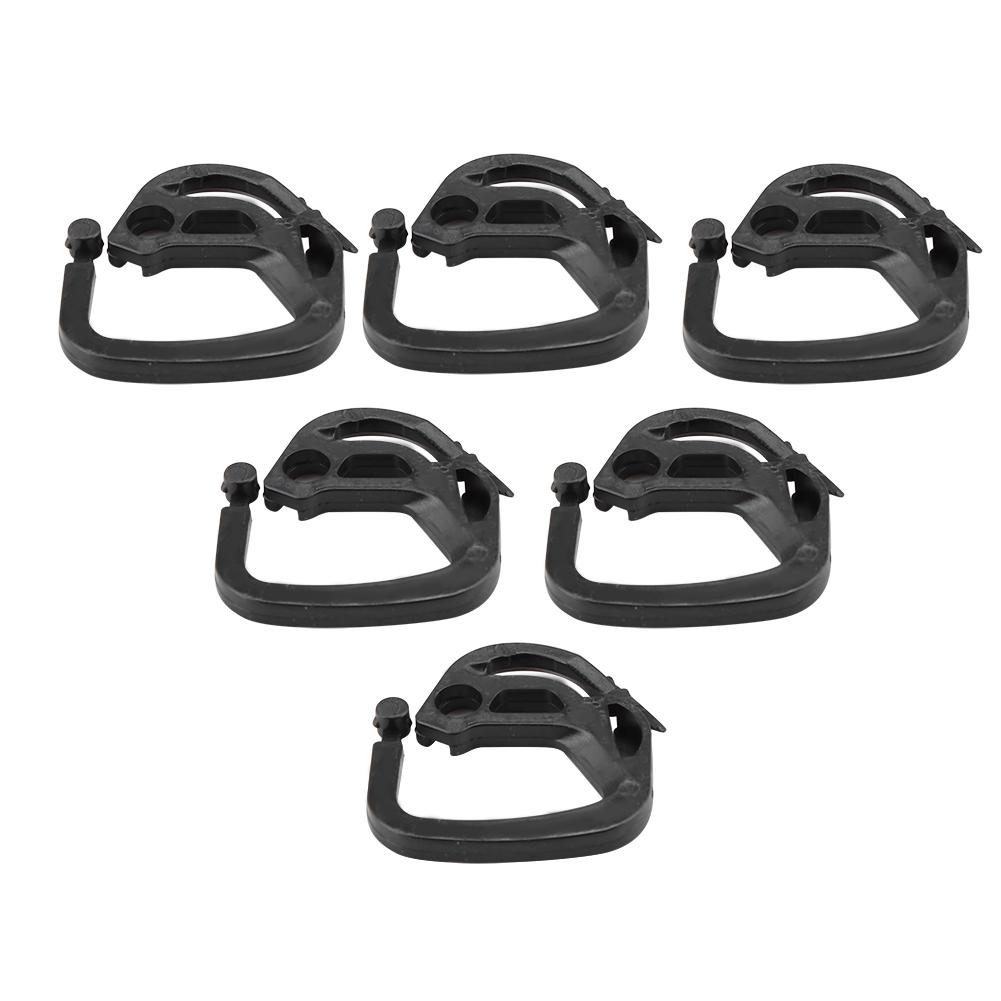 100 шт. крючков для сетки затенения, пластиковые крючки для подвешивания тканевых аксессуаров для теплиц