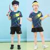 Badminton Table Tennis Short Sleeve Set Quick Dry Breathable Sportswear Men Women Kids Team Uniforms Custom