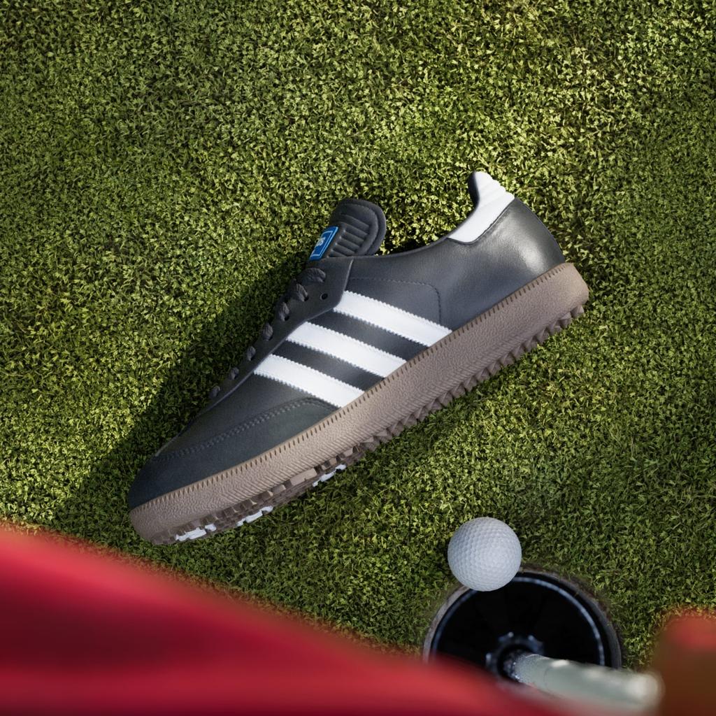 JH6150 adidas Samba Golf Натуральная кожа Черный Core Белый Cloud Резина (Мужской)