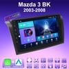 2 DIN Android Carplay автомобильное радио для Mazda 3 BK 2003-2008 мультимедийный проигрыватель головное устройство стерео GPS навигация BT WIFI 4+64 ГБ