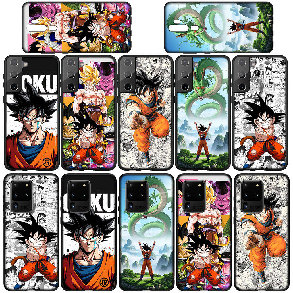 Phone Case for iPhone 17 15 16 Plus Xiaomi Poco X7 X6 F8 F7 M8 C85 C75 Redmi Note 14 12 11 13 Pro Max A4 14C 13C 15C Anime Dragon Son Gokus Ball Cover