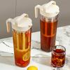 RefrigeratorCold Water KettleFruit Extraction PotHigh-temperature Resistant Cold Bubble Teapot Ice Drip Cup