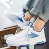 Универсальная белая обувь для мужчин Летняя повседневная дышащая обувь с сетчатыми вставками Модная спортивная обувь для мужчин с увеличением роста