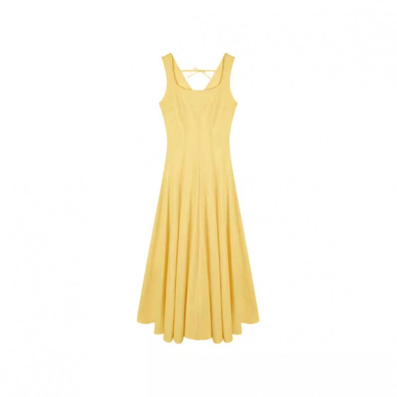 Летний желтый сарафан на бретельках, новый, очень красивый, уникальный и красивый приталенный сарафан, детский летний