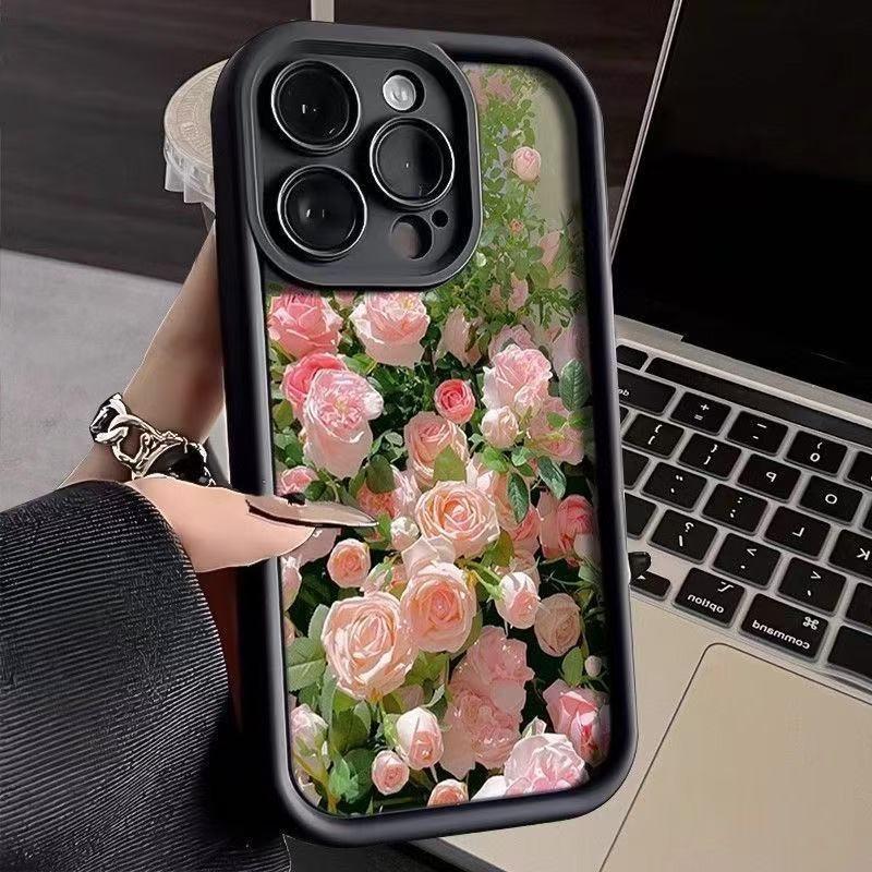 Розовый подходит для Apple 16promax13 противоударный чехол для мобильного телефона iphone17 девушка 14pro15 противоударный.